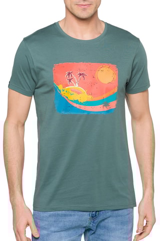 T-shirt regular Mirage - Vert