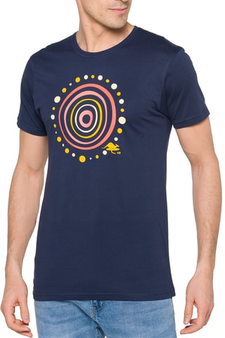 T-shirt Aboriginal - Bleu marine