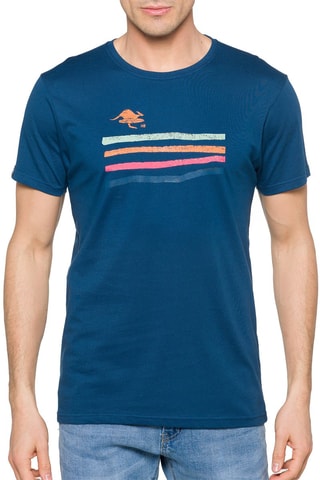 T-shirt regular Sumatras - Indigo