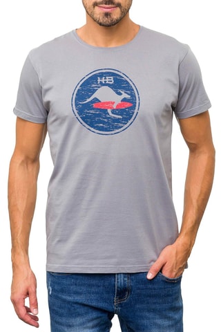 T-shirt Venice - Gris clair