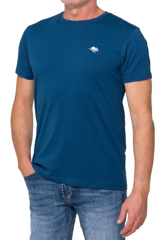 T-shirt regular - Bleu