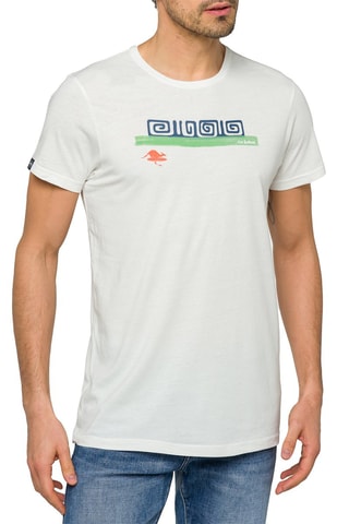 T-shirt Tikisurf - Blanc