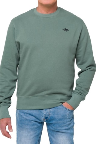 Sweat regular Eagle - Vert et noir