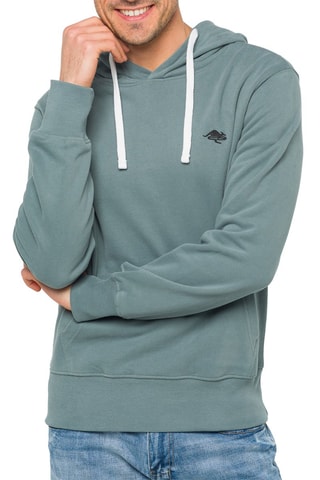 Sweat à capuche Lizard Bleu