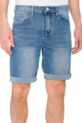 Bermuda en jean regular Manui - Bleu clair