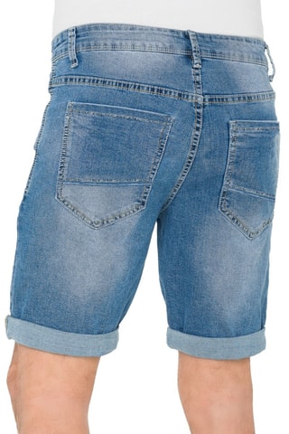 Bermuda en jean regular Manui - Bleu clair