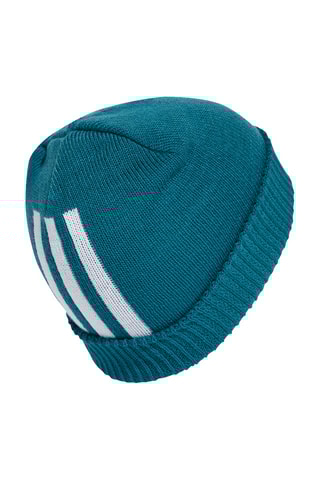 Bonnet - Bleu canard et blanc