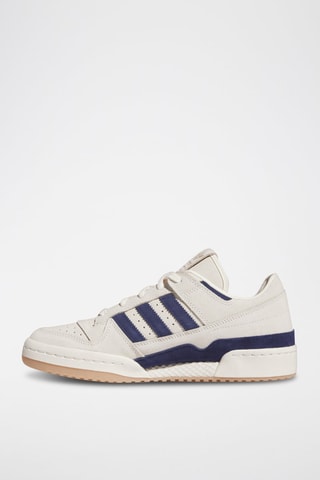Baskets en nubuck Forum Low CL - Blanc