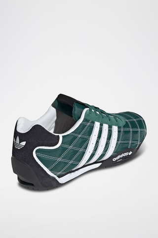 Baskets en cuir Adi Racer Lo - Vert foncé