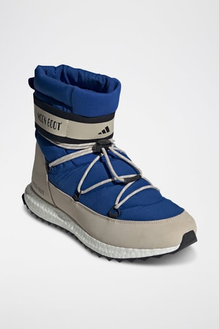 Baskets montantes MOON BOOT Moonboost High - Bleu marine et beige