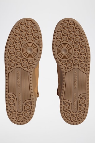 Chaussures montantes de basketball en nubuck Forum - Beige