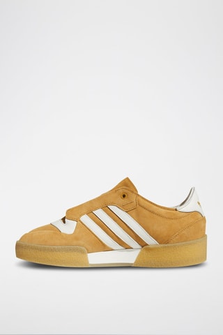 Sneakers en cuir Rivalry Crepe - Moutarde