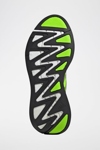 Baskets plateformes - Violet et jaune