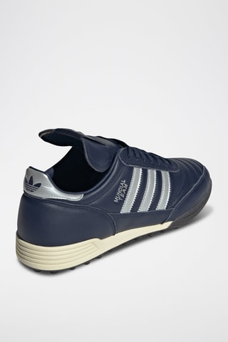 Baskets en cuir Mundial team - Bleu marine - Adidas