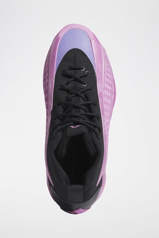 Chaussures montantes de basketball Anthony Edwards - Noir et violet