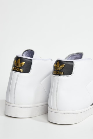 Chaussures de basketball en cuir Pro Model ADV - Blanc