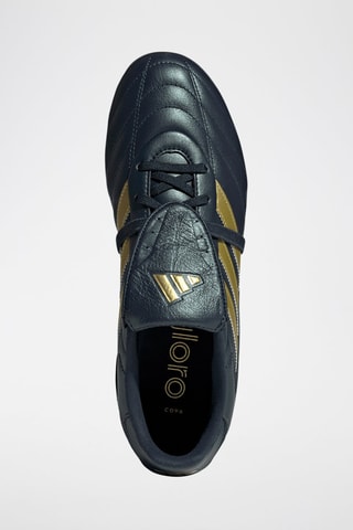 Chaussures de football en cuir Copa Gloro 2 - Noir et doré