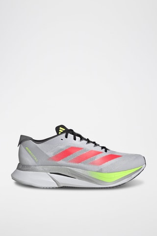 Chaussures d’entrainement Adizero Boston 12 - Gris clair et rouge brique