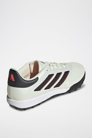Chaussures de football en cuir Copa Pure - Ecru et noir - Adidas