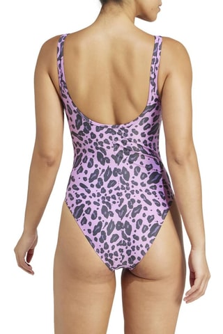Maillot de bain 1 pièce Print U-back St - Violet