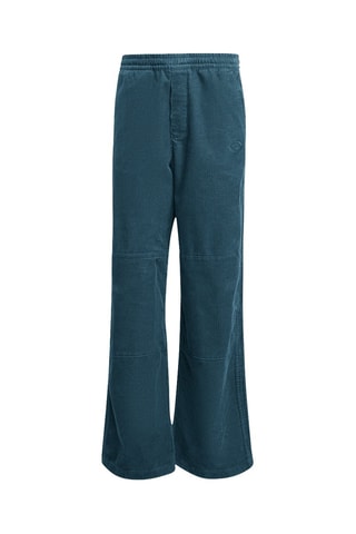 Pantalon ample en velours Originals 90s - Bleu canard - Adidas