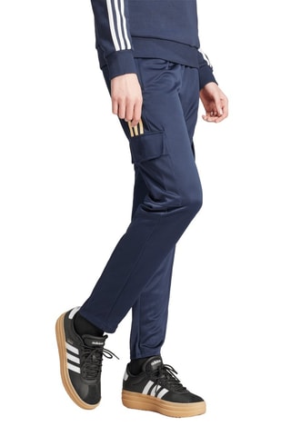 Pantalon cargo  taille haute Tiro - Bleu marine