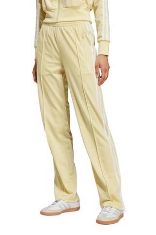 Pantalon de survêtement taille haute - Jaune