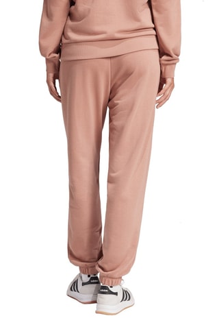 Pantalon ample  taille haute Essentials linear - Beige et blanc