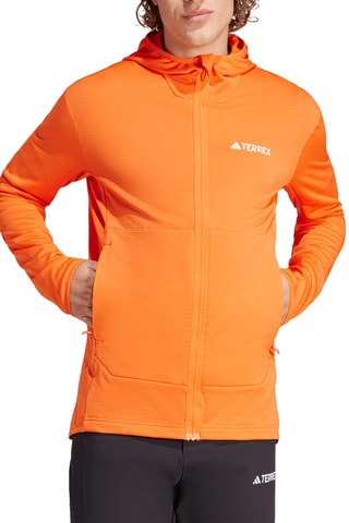 Veste polaire à capuche Terrex Xperior - Orange