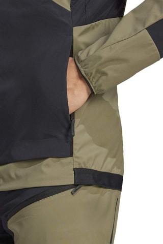 Coupe-vent à capuche Terrex - Kaki