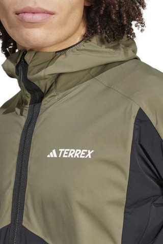 Coupe-vent à capuche Terrex - Kaki