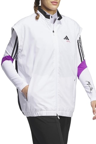 Veste de golf sans manches Jay3lle - Blanc
