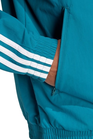 Veste Adicolor Firebird - Bleu canard et blanc