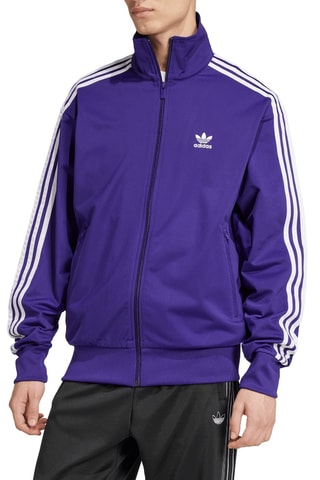 Veste Adicolor Classics Firebird - Violet foncé et blanc