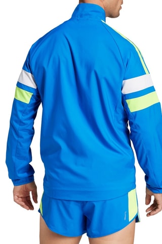 Veste de running Adizero Retro - Bleu roi et vert clair