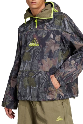 Veste à capuche Camo - Gris foncé