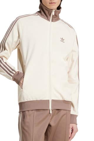 Veste Adicolor - Ecru et marron clair