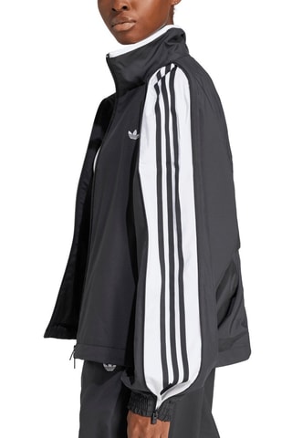 Veste de survêtement oversize Adilenium season 3 - Noir et blanc