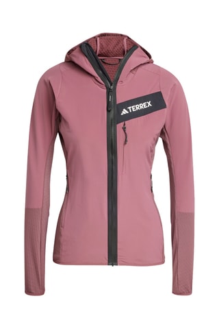 Veste polaire à capuche Terrex - Violet