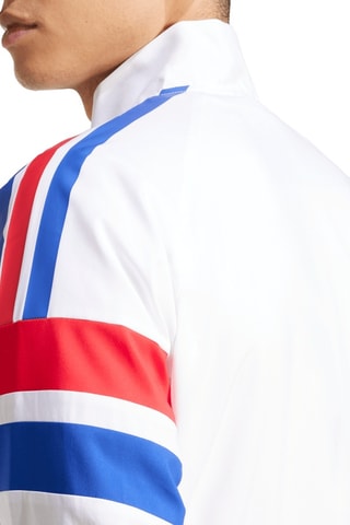 Veste de running - Blanc et bleu roi - Adidas