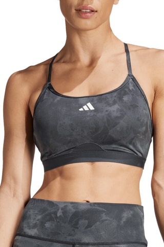 Brassière d’entraînement tie and dye push-up Aeroreact Essentials - Gris