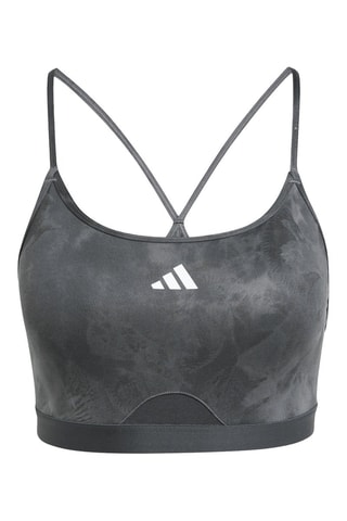 Brassière d’entraînement tie and dye push-up Aeroreact Essentials - Gris