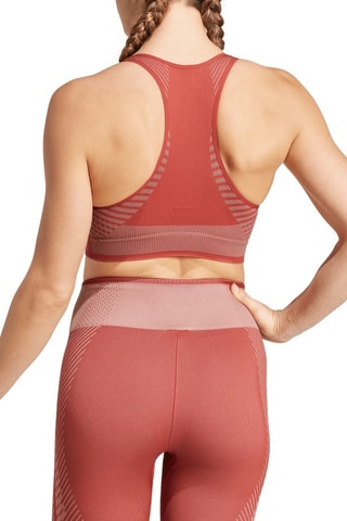 Brassière d’entraînement Aeroknit - Corail