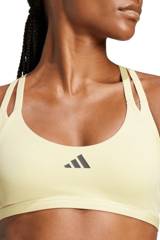 Brassière de sport push-up - Jaune - Adidas