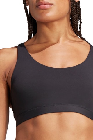 Brassière d'entraînement push-up All Me - Anthracite - Adidas