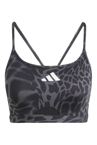 Brassière push-up Aeroreact - Noir et gris