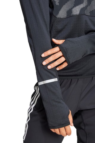 Top de running Hi Vis Reflective - Noir