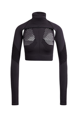 Crop top de yoga TrueStrength - Noir - Adidas