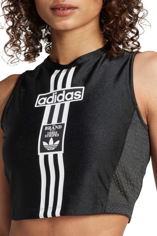 Crop top Adibreak - Noir - Adidas