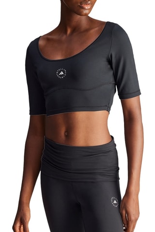 Crop top Stella McCartney - Noir